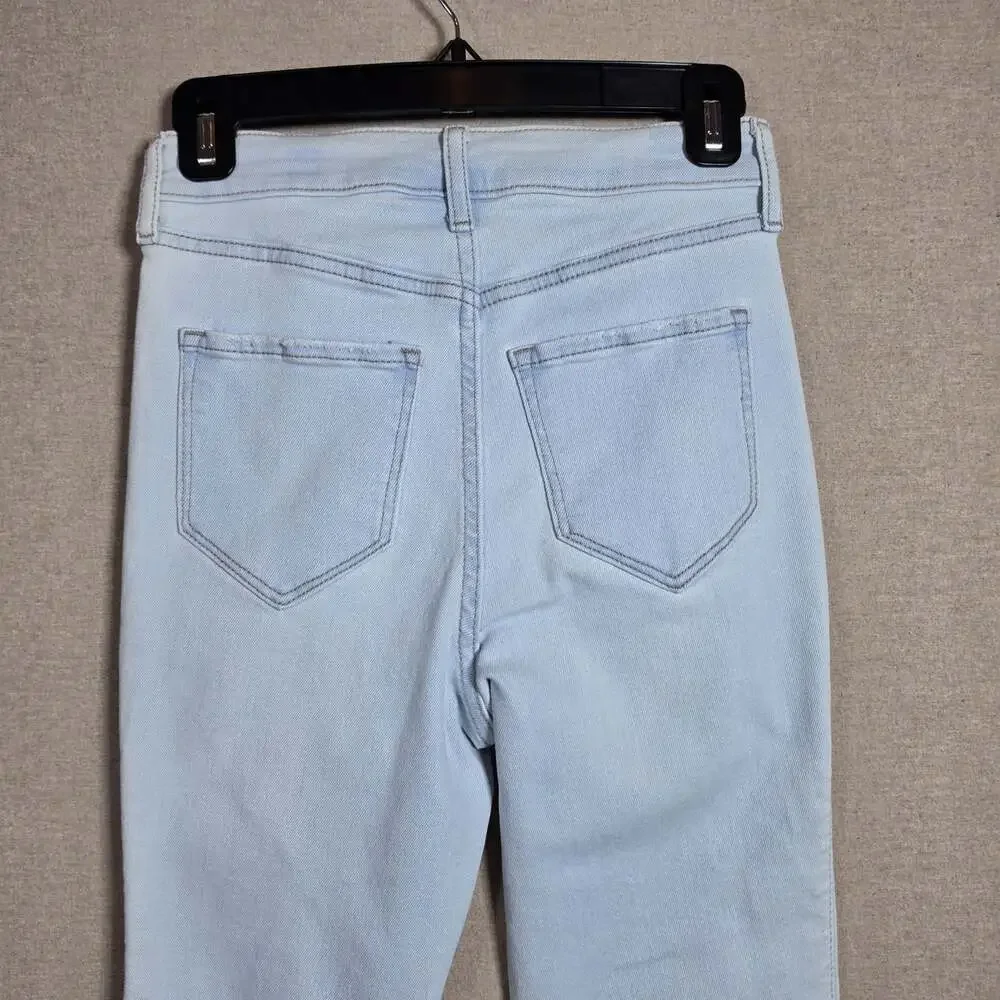 Old Navy Women’s Size 0 Rockstar Super Skinny High Rise Jeans Smooth Pockets - Picture 7 of 10